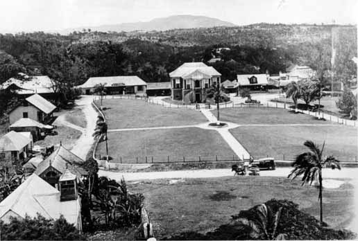 The Square, Mandeville · National Library of Jamaica Digital Collection