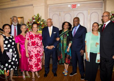Members of the Goodison family join in celebrating the Investiture of Lorna Goodison as the Poet Laureate of Jamaica 2017-2020
